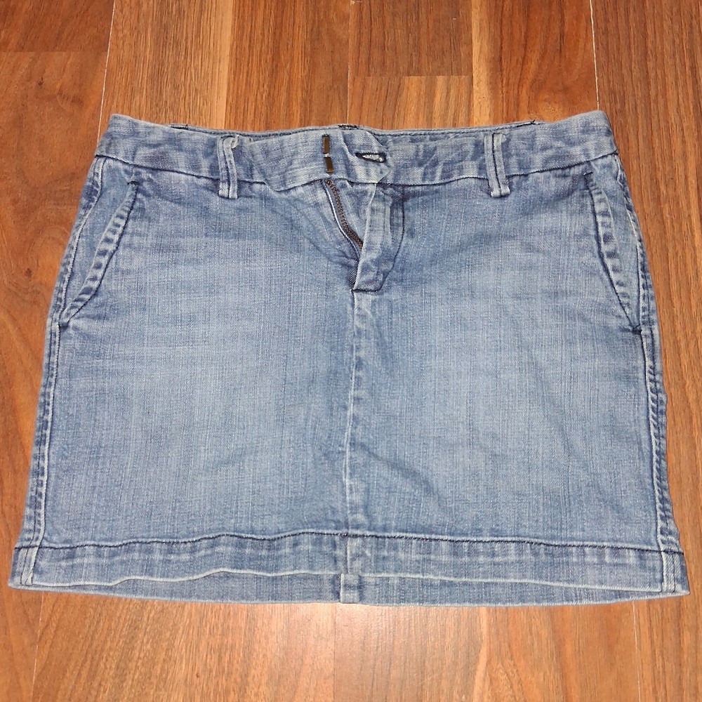 GAP Light Blue Denim Mini Skirt